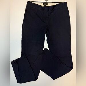 J Crew Favourite Fit Navy Trousers
